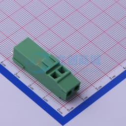 5mm 1x2P 排数:1 每排P数:2 直插 【螺钉】缩略图