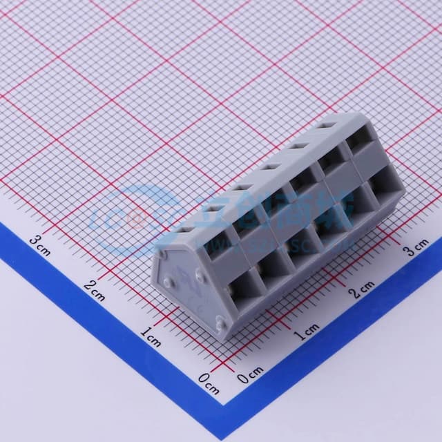 5mm 每排P数:6 排数:1 【插件】实物图