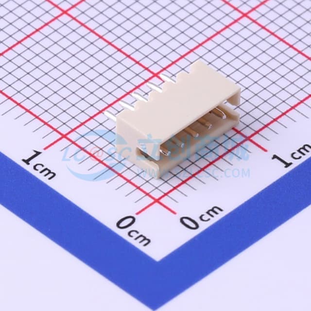 1x5P 间距:1.5mm 直插 系列:ZH 【插件】实物图