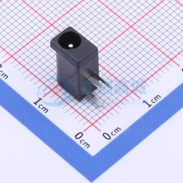 DC电源插座 内径:1mm 外径:4.2mm 【插件】实物图