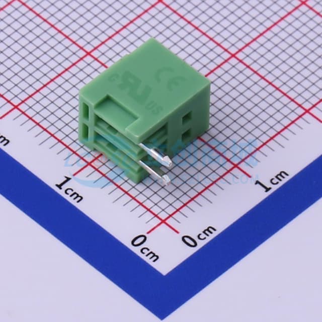1x2P 2.54mm 排数:1 每排P数:2 【插拔】实物图