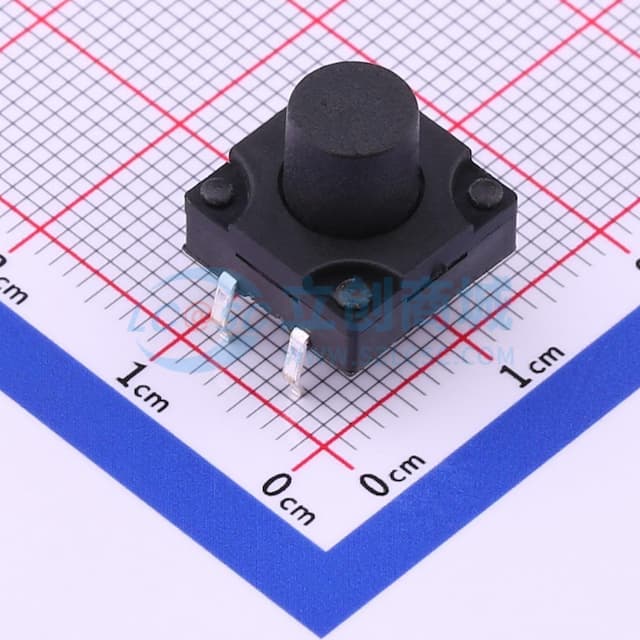 12*12*11mm 直插 轻触开关 【插件】实物图