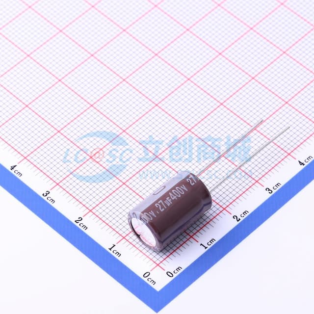 27uF ±20% 400V实物图