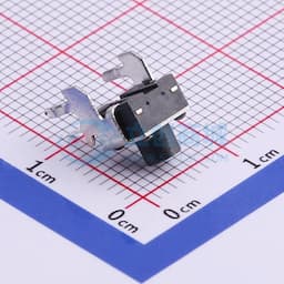 6*6*6.5mm 卧插 轻触开关 【插件】缩略图