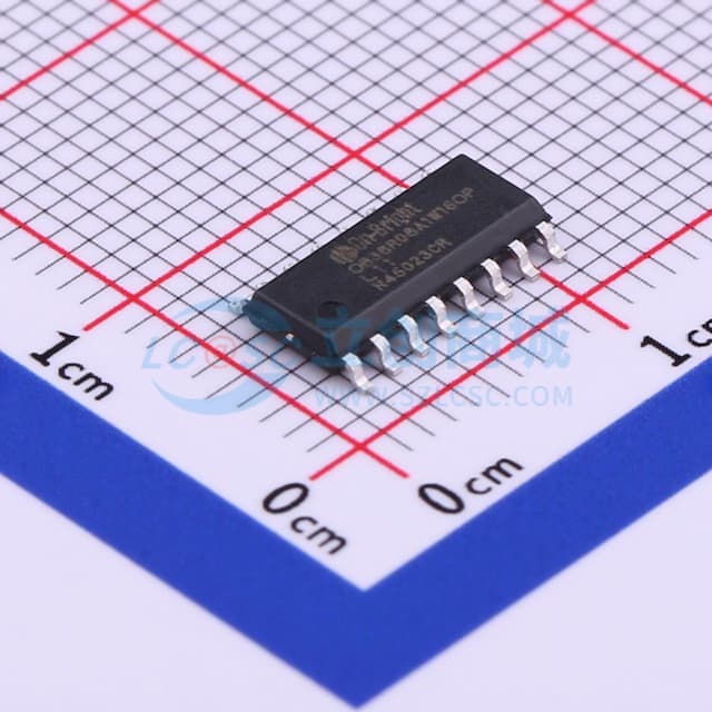 内嵌8KB具有ISP功能的可编程存储器和512BRAM的8位控制器实物图