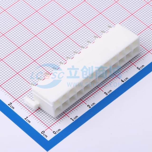 2x12P 间距:4.2mm 直插 【插件】实物图