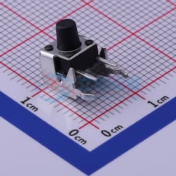 轻触开关6*6*7.5mm带支架插件四脚侧按250gf 【轻触】缩略图