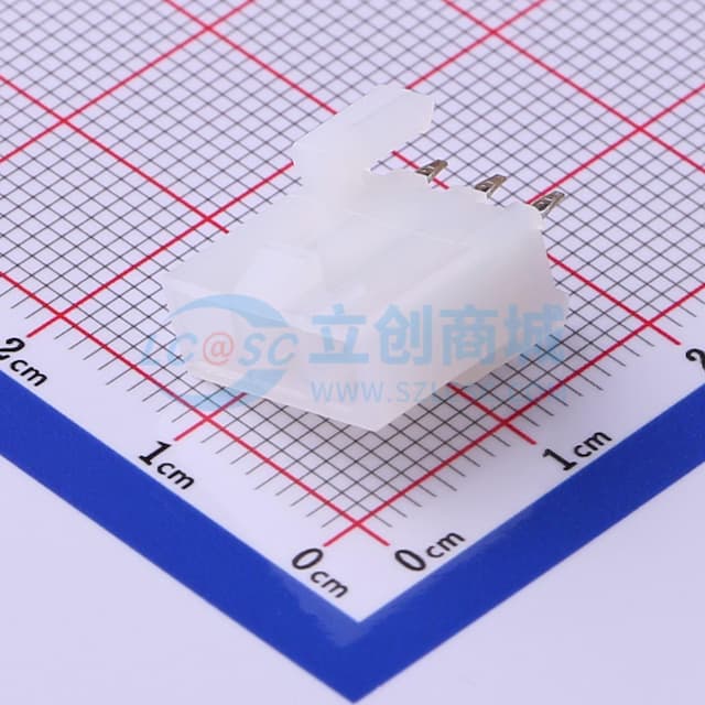 1x3P 间距:4.2mm 直插 【插件】实物图