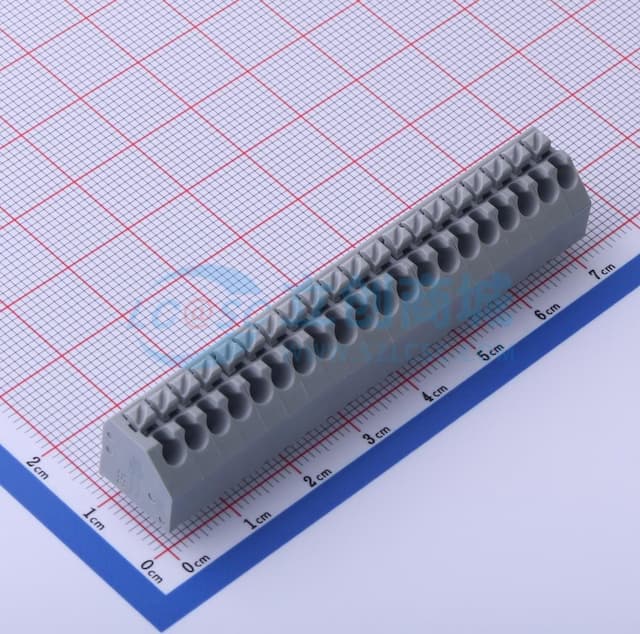 1x20P 3.5mm 每排P数:20 排数:1 【插件】实物图