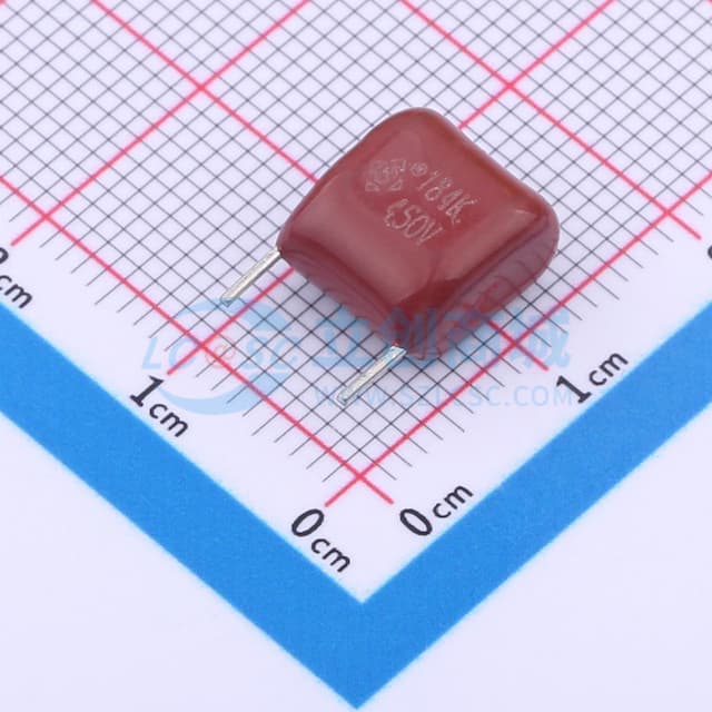 180nF ±10% 450V P=7.5 L=3.5 CL21 9.5*10.5*6实物图