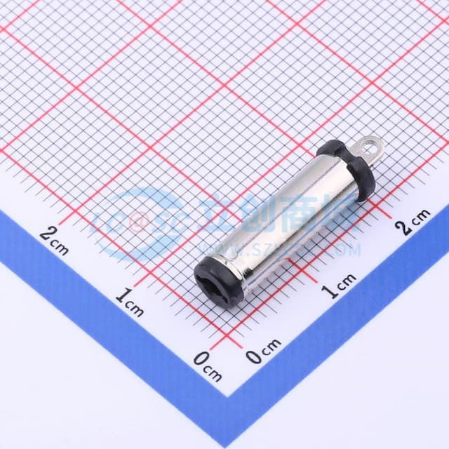 DC电源插头 内径:2.1mm 【插件】实物图