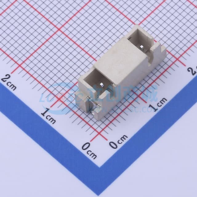 1x5P 间距:2.5mm 立贴 系列:XH实物图