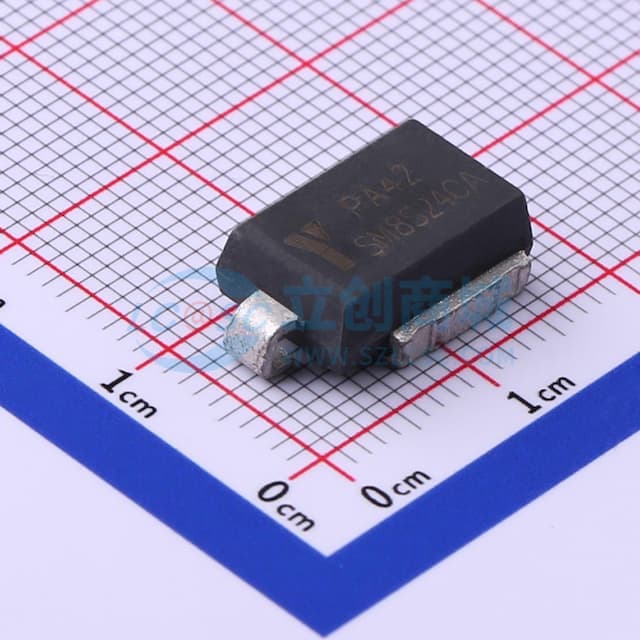 双向TVS 24V截止 峰值脉冲电流：170A@10/1000us实物图