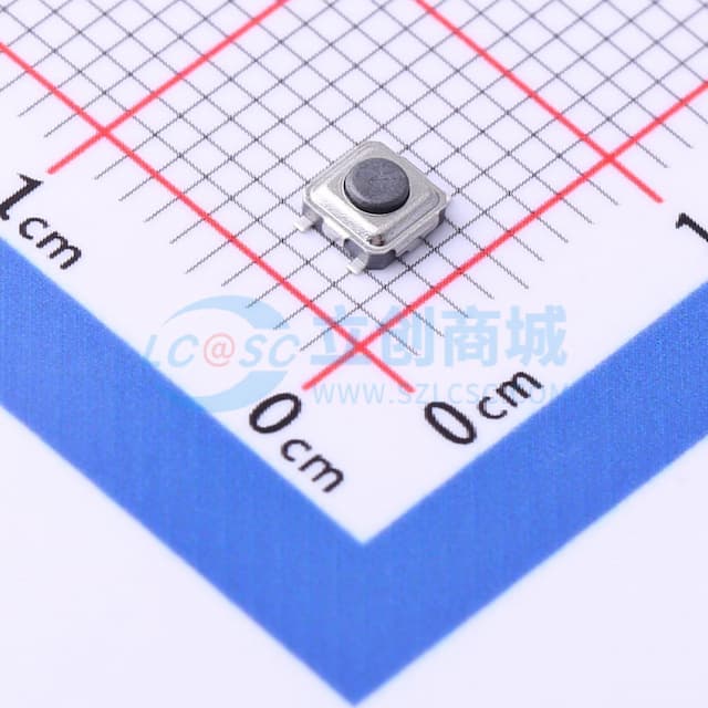 3.1*3.1*1.5mm 立贴 轻触开关实物图