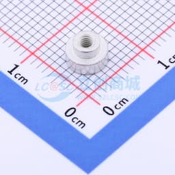 雄和远景，电路板表贴圆螺母柱，M2Xφ5.56X2+1.53，铁镀锡，编带装缩略图