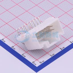 2x8P 间距:2.54mm 弯插 【插件】缩略图