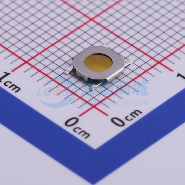 5.1*5.1*1mm 立贴 轻触开关实物图