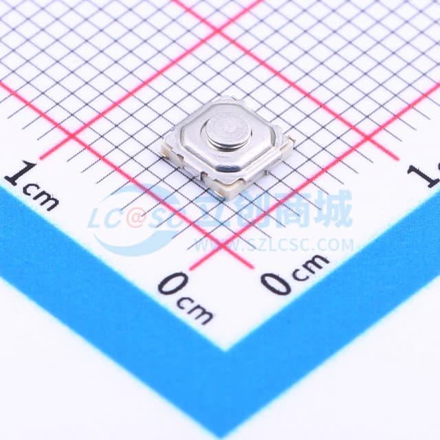 4.9*4.9*1.5mm 立贴 轻触开关实物图