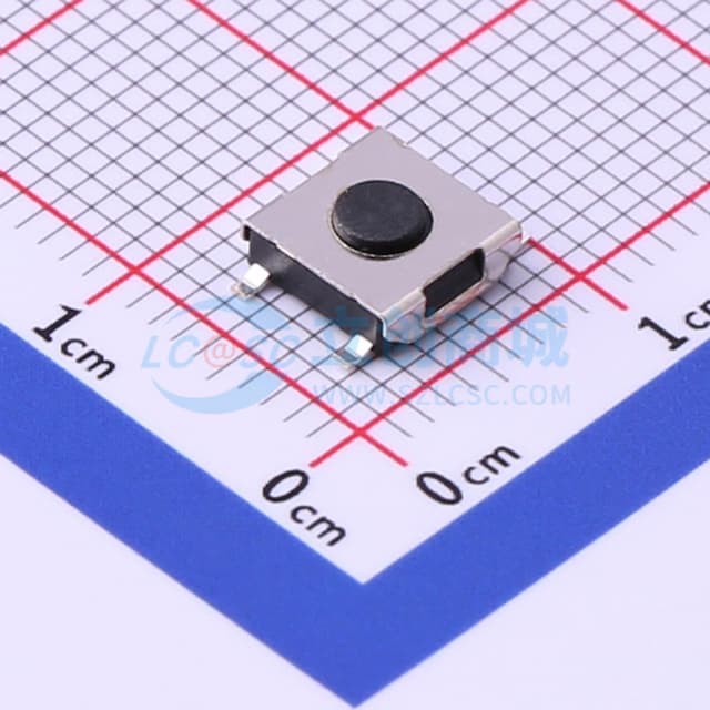 6.2*6.2*2.5mm 立贴 轻触开关实物图