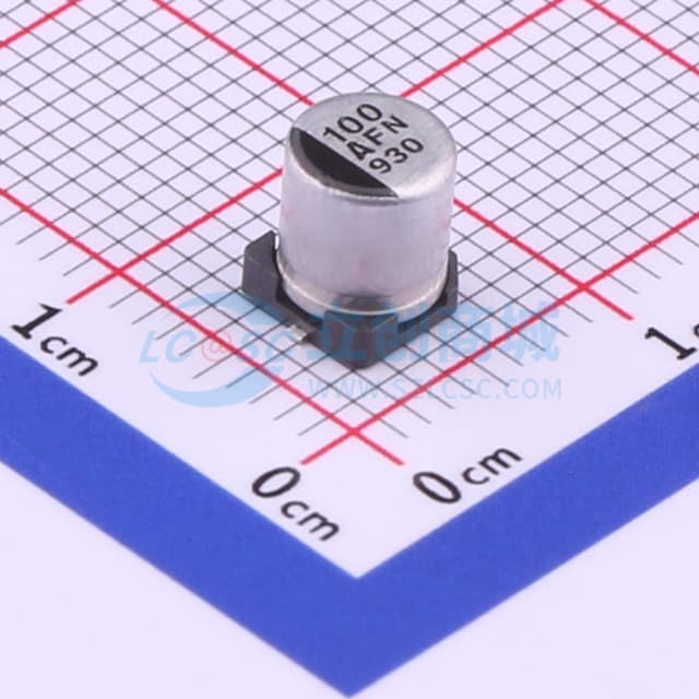 100uF ±20% 10V实物图