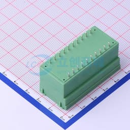 3.81mm 2x10P 排数:2 每排P数:10 螺丝固定 【插拔】缩略图