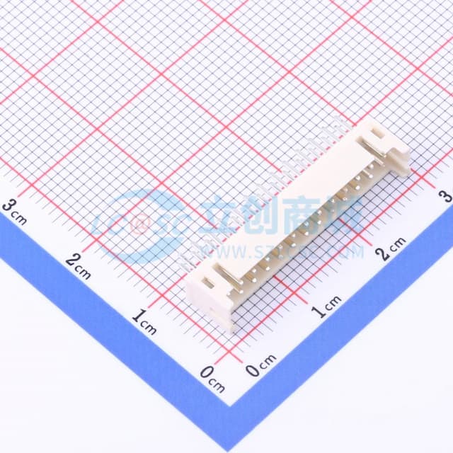 2x13P 间距:2mm 直插 系列:PHD 【插件】实物图