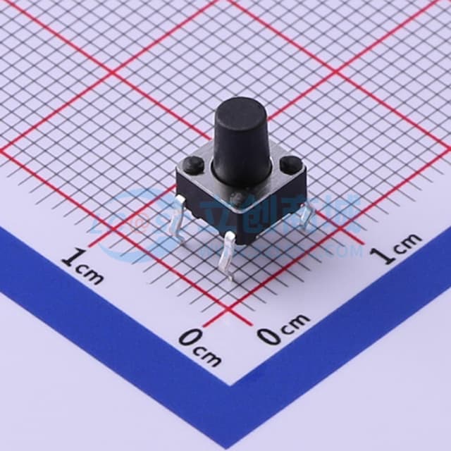 6*6*8mm 直插 轻触开关 【轻触】实物图