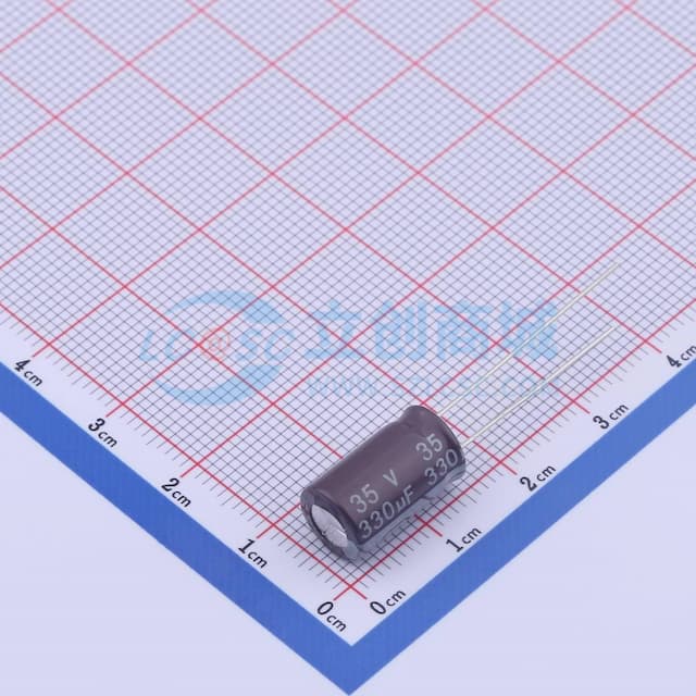 330uF ±20% 35V实物图