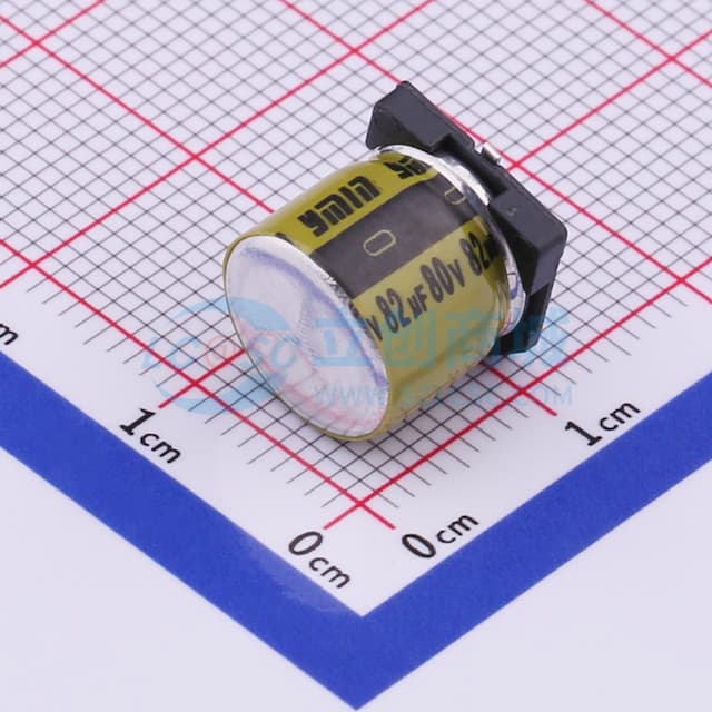 82uF ±20% 80V实物图