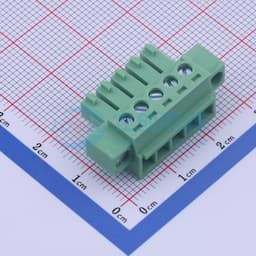 3.81mm 1x5P 排数:1 每排P数:5 螺丝固定缩略图