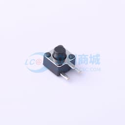 4.5*4.5*4.3mm 卧插 轻触开关 【插件】缩略图