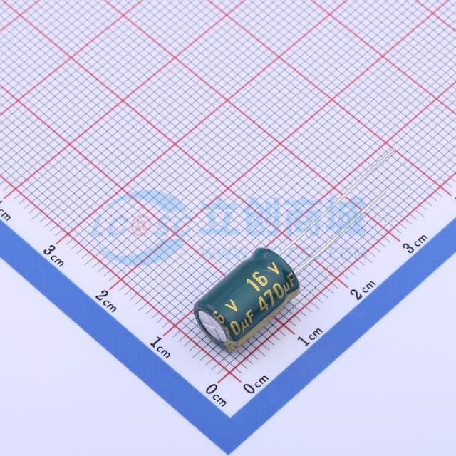 470uF ±20% 16V实物图