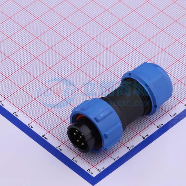 电缆插头JH1710P-7实物图