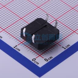 轻触开关12*12*6.0mm插件四脚DIP圆柄250gf 【轻触】缩略图