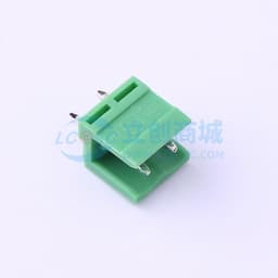 1x2P 5.08mm 排数:1 每排P数:2 【插拔】缩略图