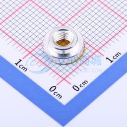 雄和远景，电路板表贴圆螺母柱，M4Xφ8.74X2+1.53，铜镀锡，编带装缩略图