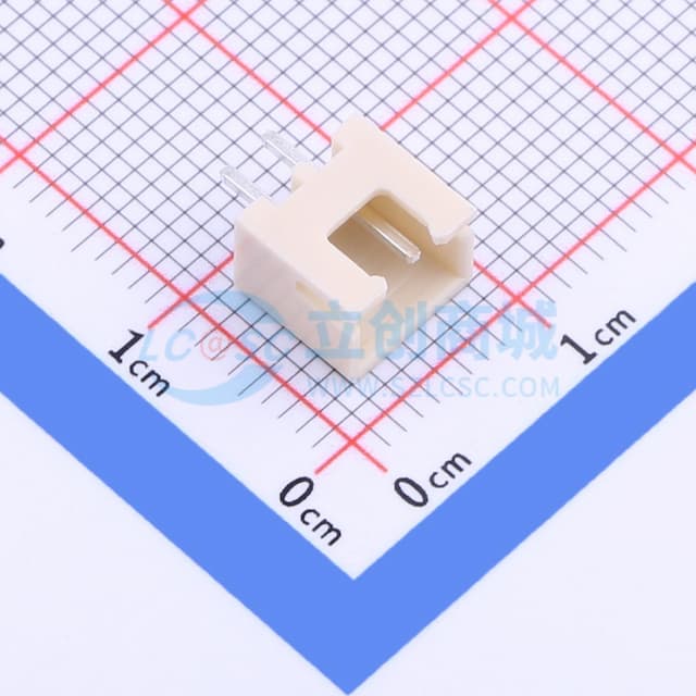【插件】 1x2P 间距:2.5mm 直插 系列:XH实物图