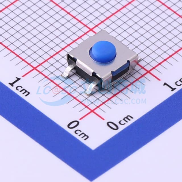 6.2*6.2*3.5mm 立贴 轻触开关实物图