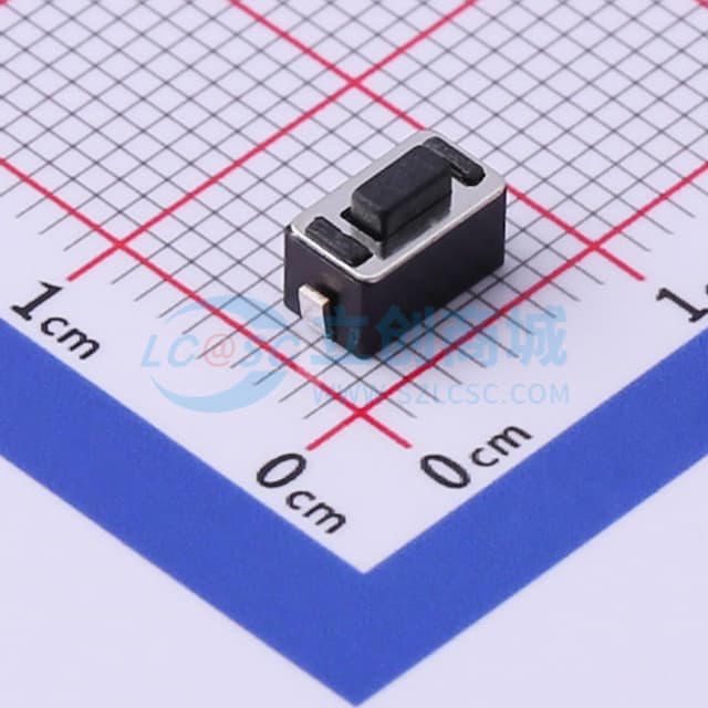 6*3.5*4.3mm 立贴 轻触开关实物图