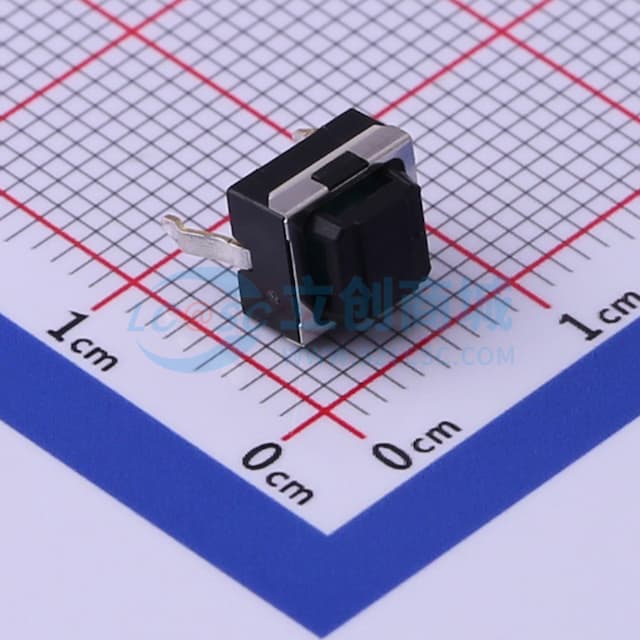 6.6*6.3*5mm 立贴 轻触开关 【轻触】实物图