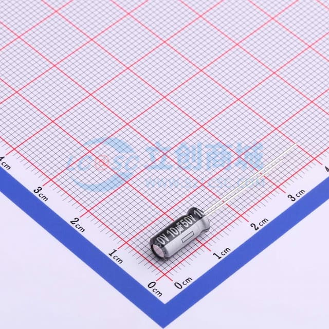 10uF ±20% 50V实物图