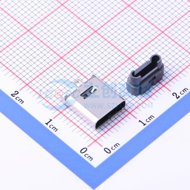 Type-C 立贴实物图