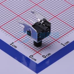 轻触开关6*6*8.0mm带支架插件四脚侧按250gf 【轻触】缩略图