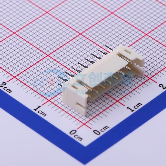 2x8P 间距:2mm 直插 【插件】实物图