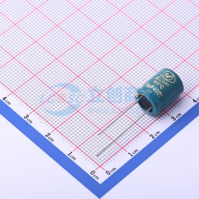 15uF ±20% 400V 【插件】实物图