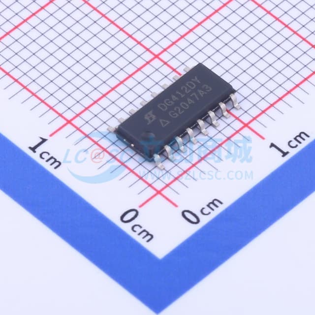 精密单片四通道SPST CMOS模拟开关实物图