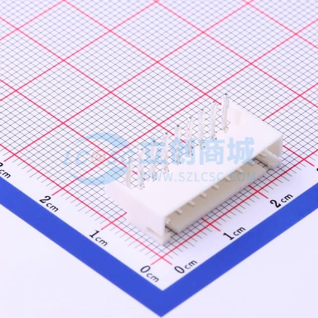 1x9P 间距:2.5mm 弯插 【插件】实物图