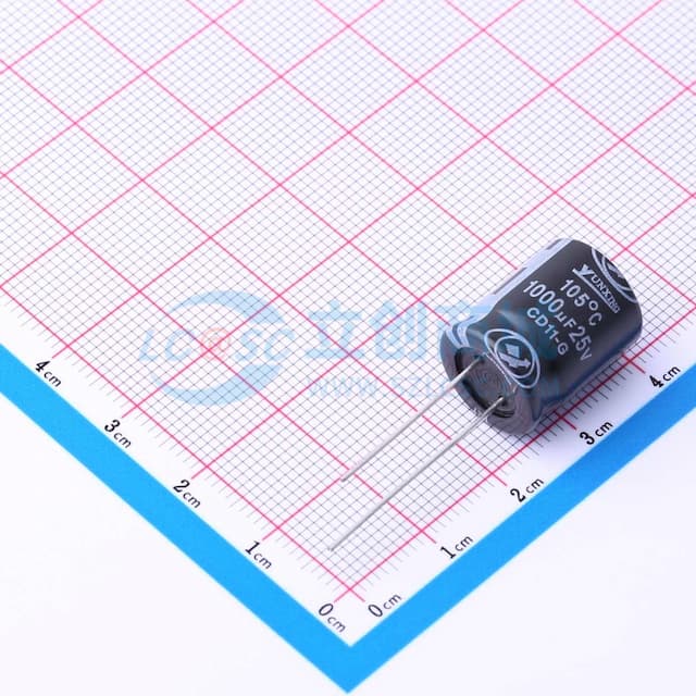 【插件】1000uF ±20% 25V实物图