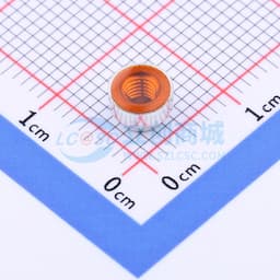 雄和远景，电路板表贴圆螺母柱，M3Xφ5.56X2+1.53，铜镀锡，编带装缩略图