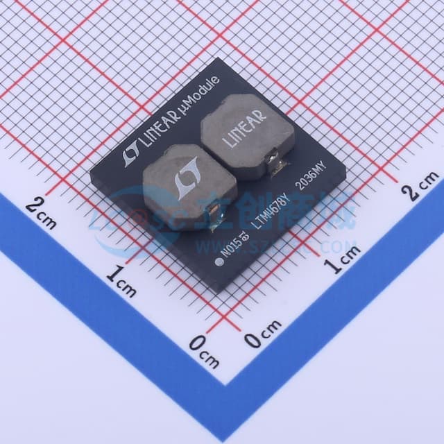 具有数字电源系统管理功能的双路 25A 或单路 50A uModule 稳压器实物图